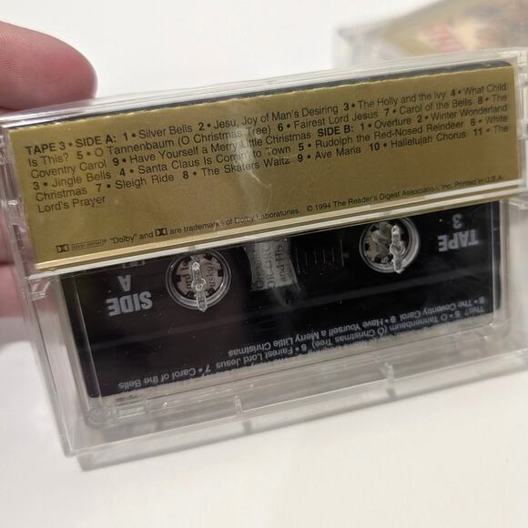 Vtg Readers Digest New Joy To The World CASSETTE Tapes 1-3 Factory Sealed 1994 - Picture 6 of 6
